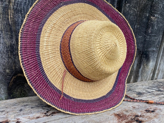 Vintage Straw Hat -- Vintage Boho Hat -- Vintage … - image 7