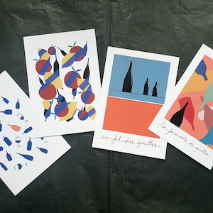 Cartes diverses - Format A6.