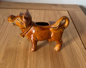 Vintage Arthur Wood koemelkbruin stroopglazuur