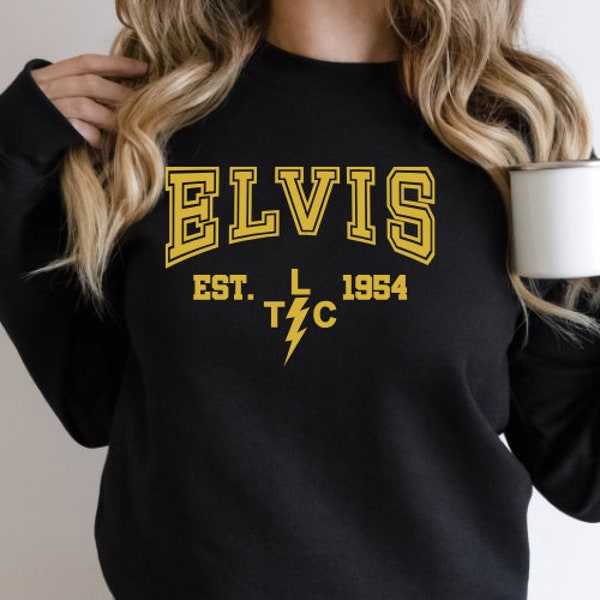 Elvis EST. 1954 Sweatshirt, Custom (1964, 1973,1996 etc.) ELVIS Presley 2023 Movie Sweatshirt,ELVIS Tom Hanks-Austin Butler Movie Sweatshirt