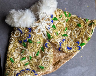 Paisley Applique Reversible cape - cat costume, dog outfit, gatsby cape, dog cape, cat cape, lace cape, Blue, Gold cape, dog costume, velvet