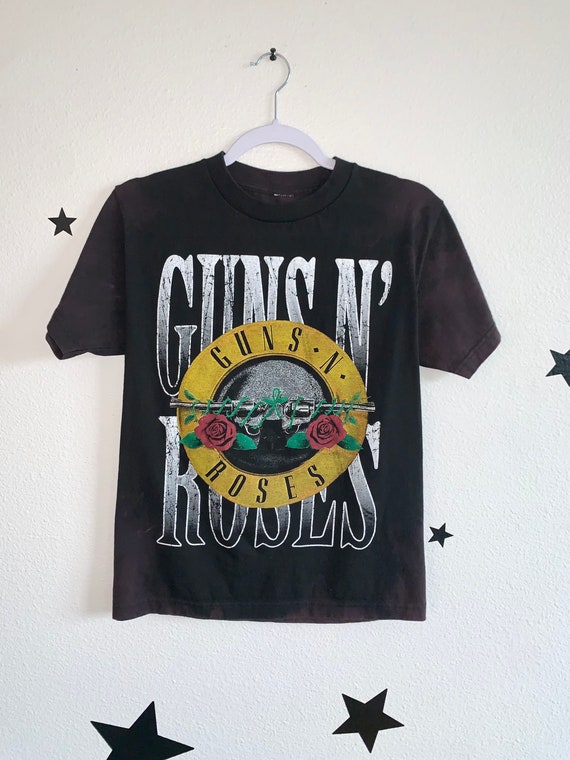 Guns N Roses T shirt Band Tee Guns N Roses Tee Tee Concert Tee Bleach T shirt Vintage Distressed Tee Etsy Ireland