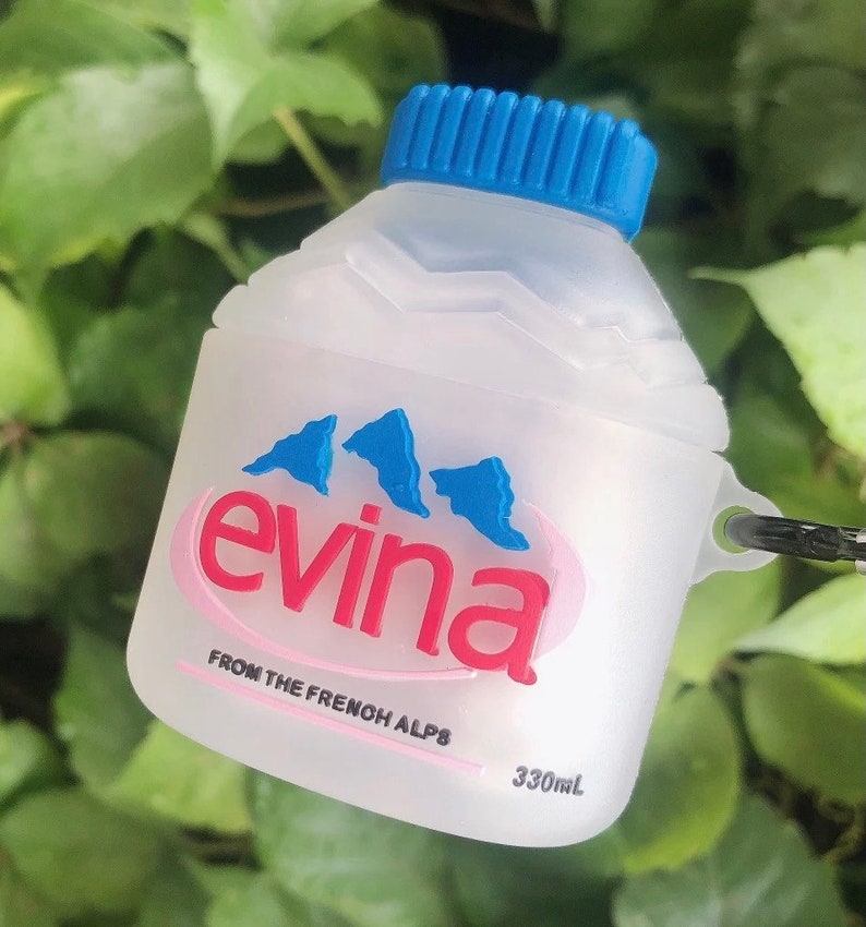 Funny AirPods Case Heineken Evian CocaCola Case Cover Earphones Case Animal AirPods 1-2/& Pro Case AirPods gift with Keychains