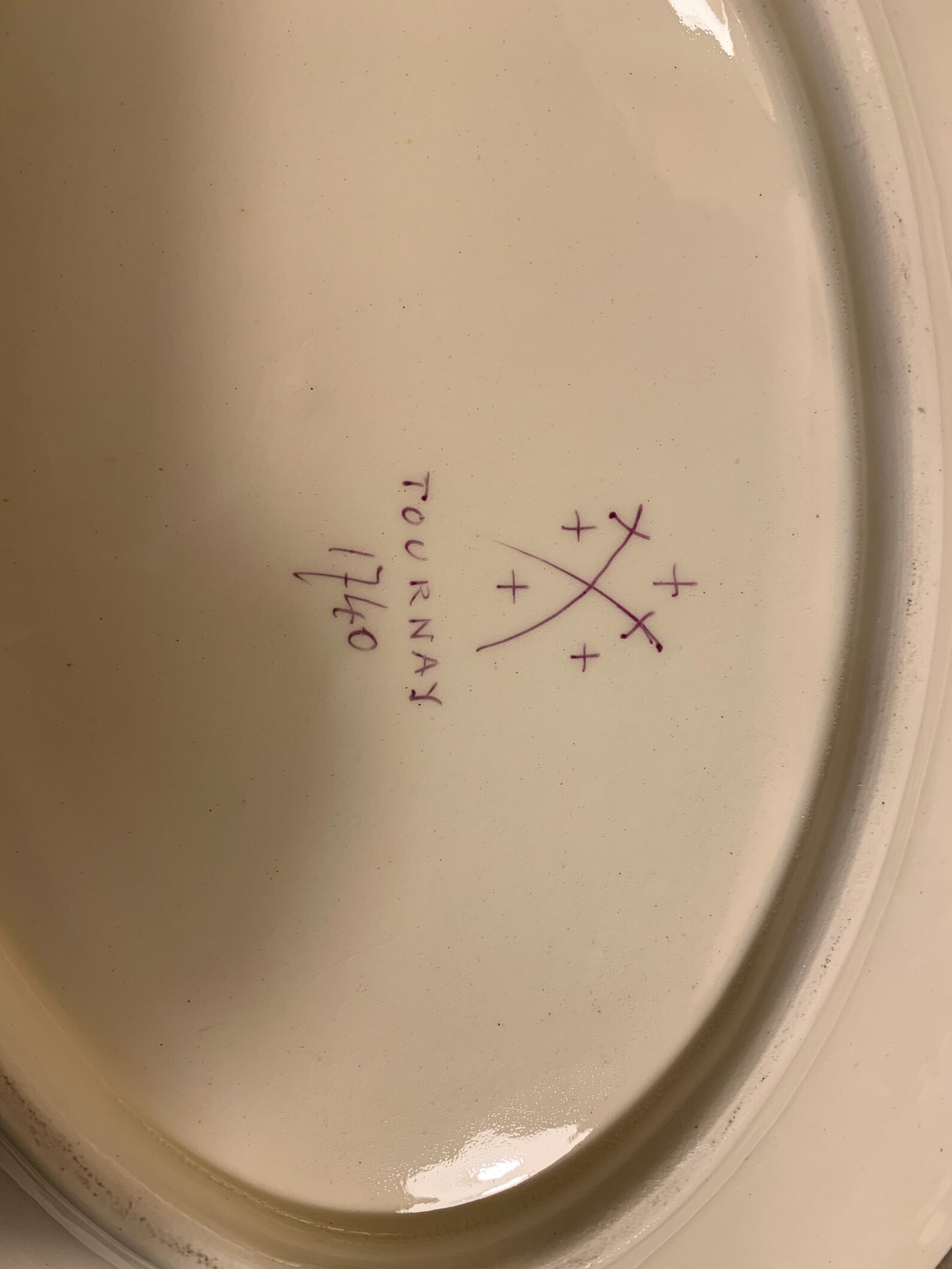 EXTREMELY RARE ANTIQUE Appraised Tournay of Tournai French Etsy