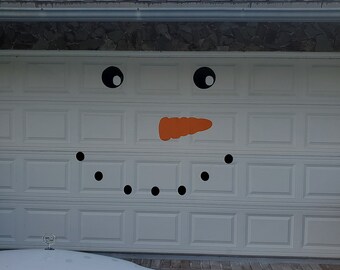 Snowman Door Decal Etsy Snowman Door Decal Etsy