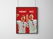 Mason Mount & Declan Rice Print Poster - Football Print - Football Decor - England Football Team - Euros - World Cup - Football Accessories 