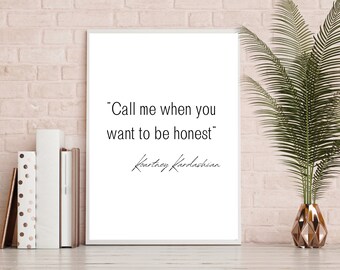 Kardashian Quotes Etsy Kardashian Quotes Etsy
