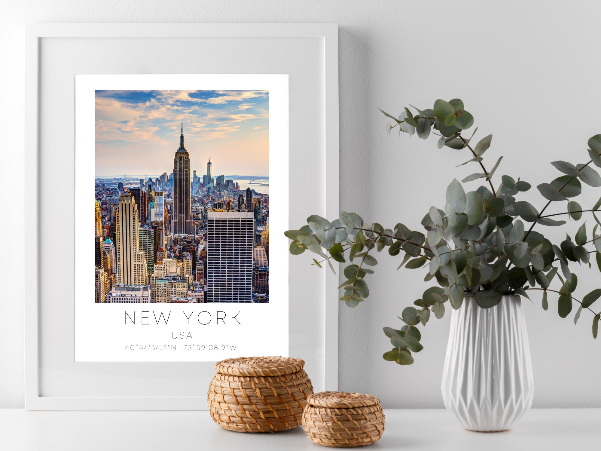 New York Poster Print New York City Print USA Print Home Etsy