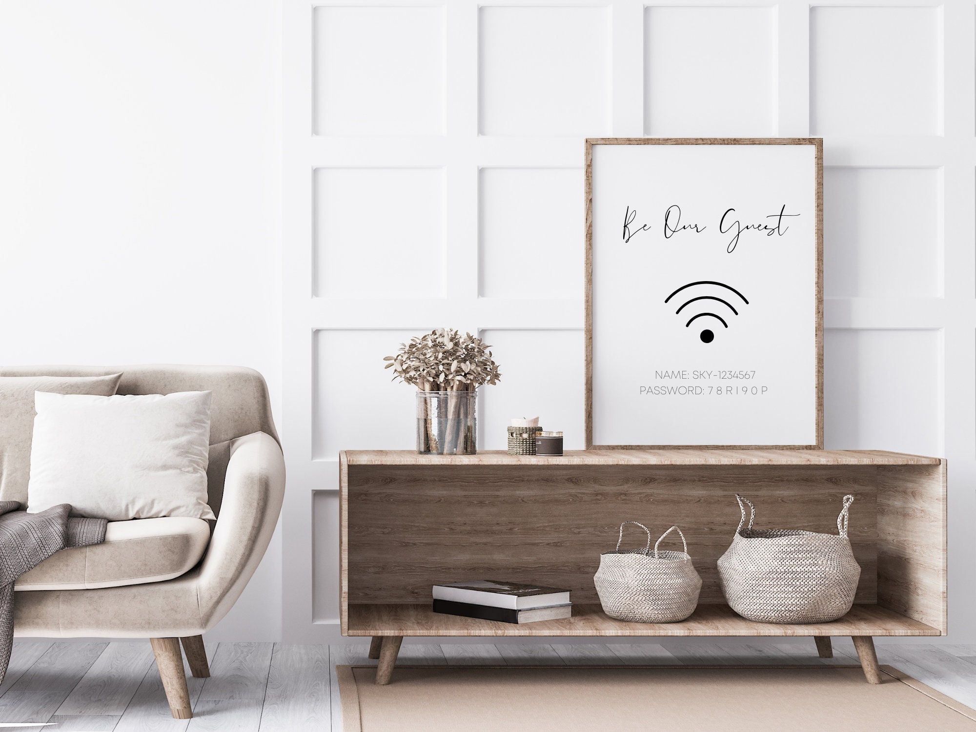 Wifi Login Print Wifi Password Print Wifi Password Poster - Etsy Israel
