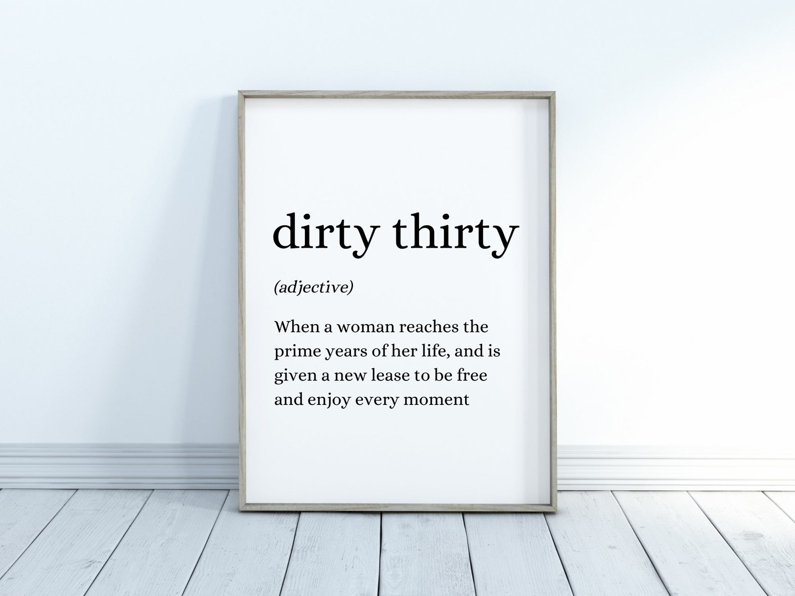dirty-thirty-meaning-print-30th-birthday-gift-30th-etsy
