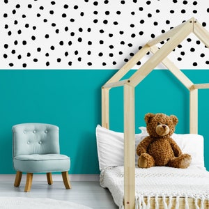 Dalmatian Spot Wall Stickers, Dalmatian Animal Print Decals, Dalmatian Dog Spots, Polka Dot Wall Stickers, Wall Decals for Bedroom, Nursery