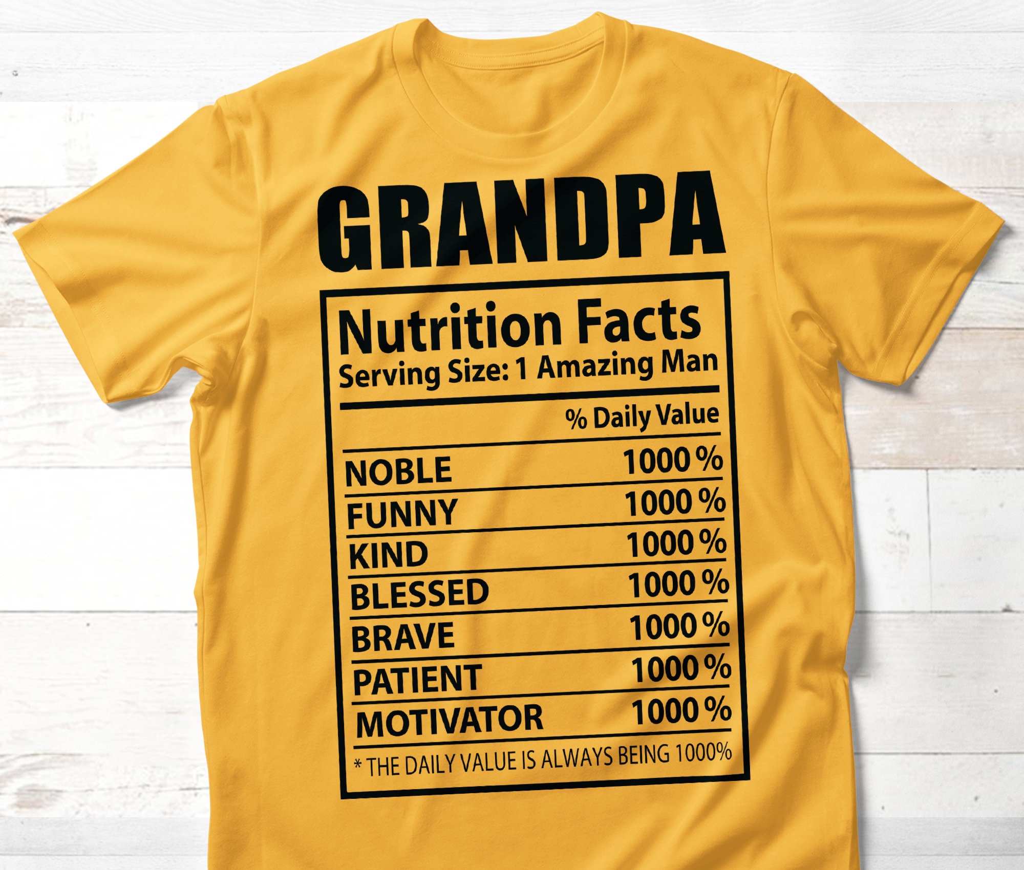 Download Grandpa Nutrition Facts SVG Fathers Day SVG Grandfather ...