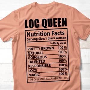 Loc Queen SVG, Melanin Queen SVG, Afro Woman Svg, SVG Cut Files ,Nutrition Facts svg, Instant Digital Download