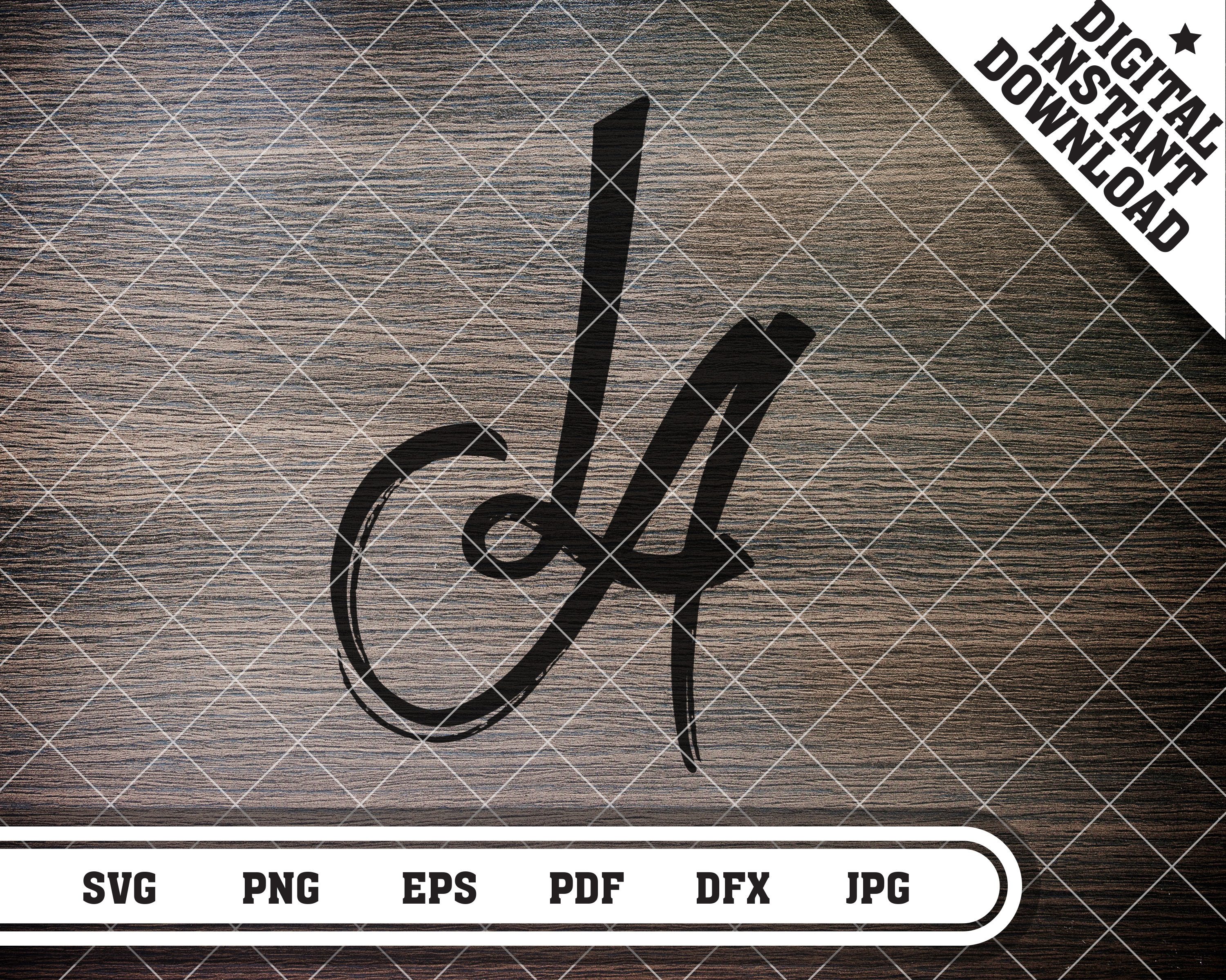 Los Angeles Svg LA Svg Cursive Brush - Etsy