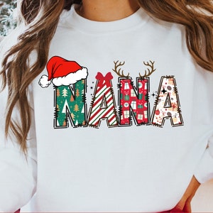 Christmas PNG Design, Nana Christmas Png Sublimation, Merry Christmas Png, Cute Christmas Png, Trendy Christmas Png Design, Digital download