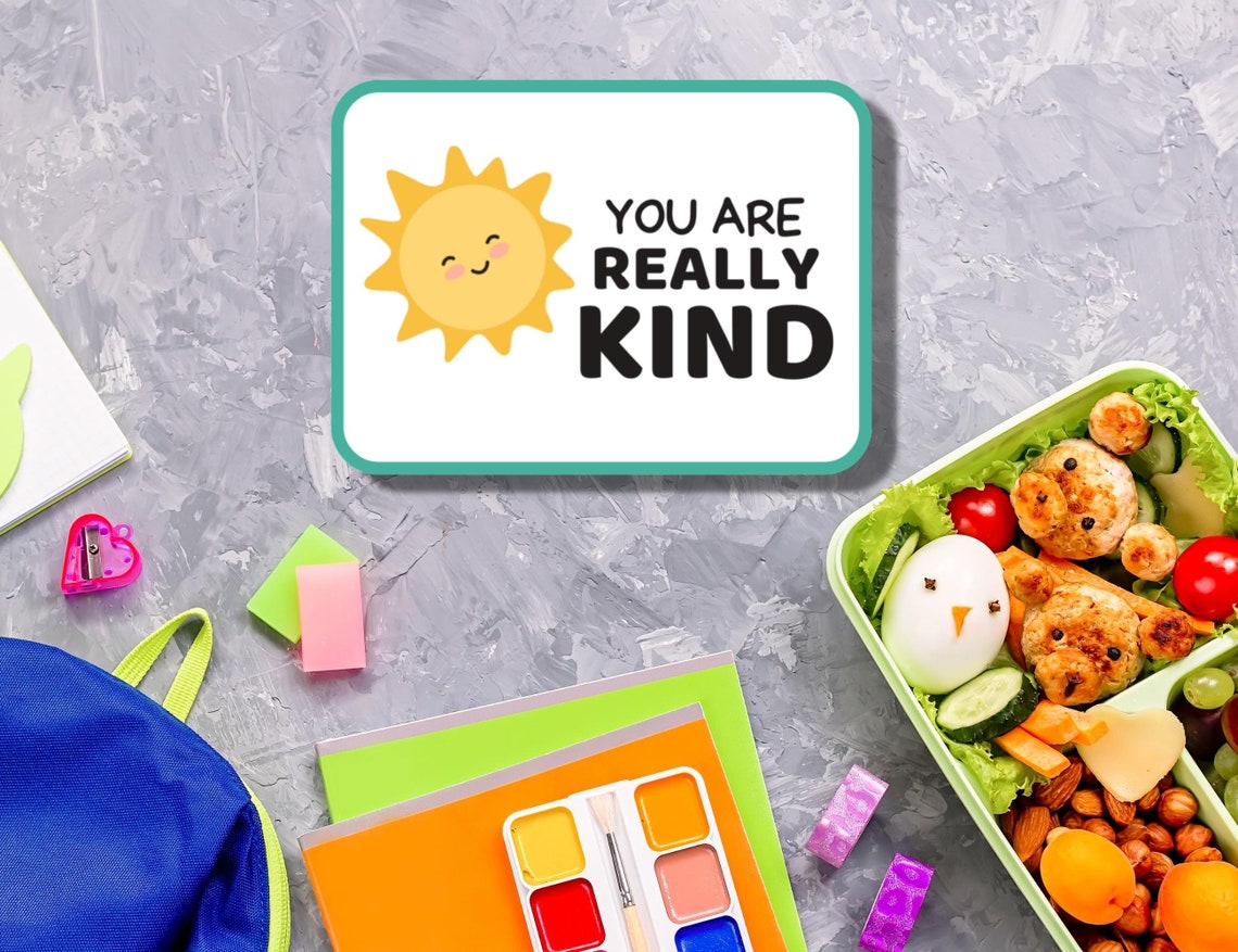 Lunch Box Notes Printable Positive Affirmation Card for Kids - Etsy