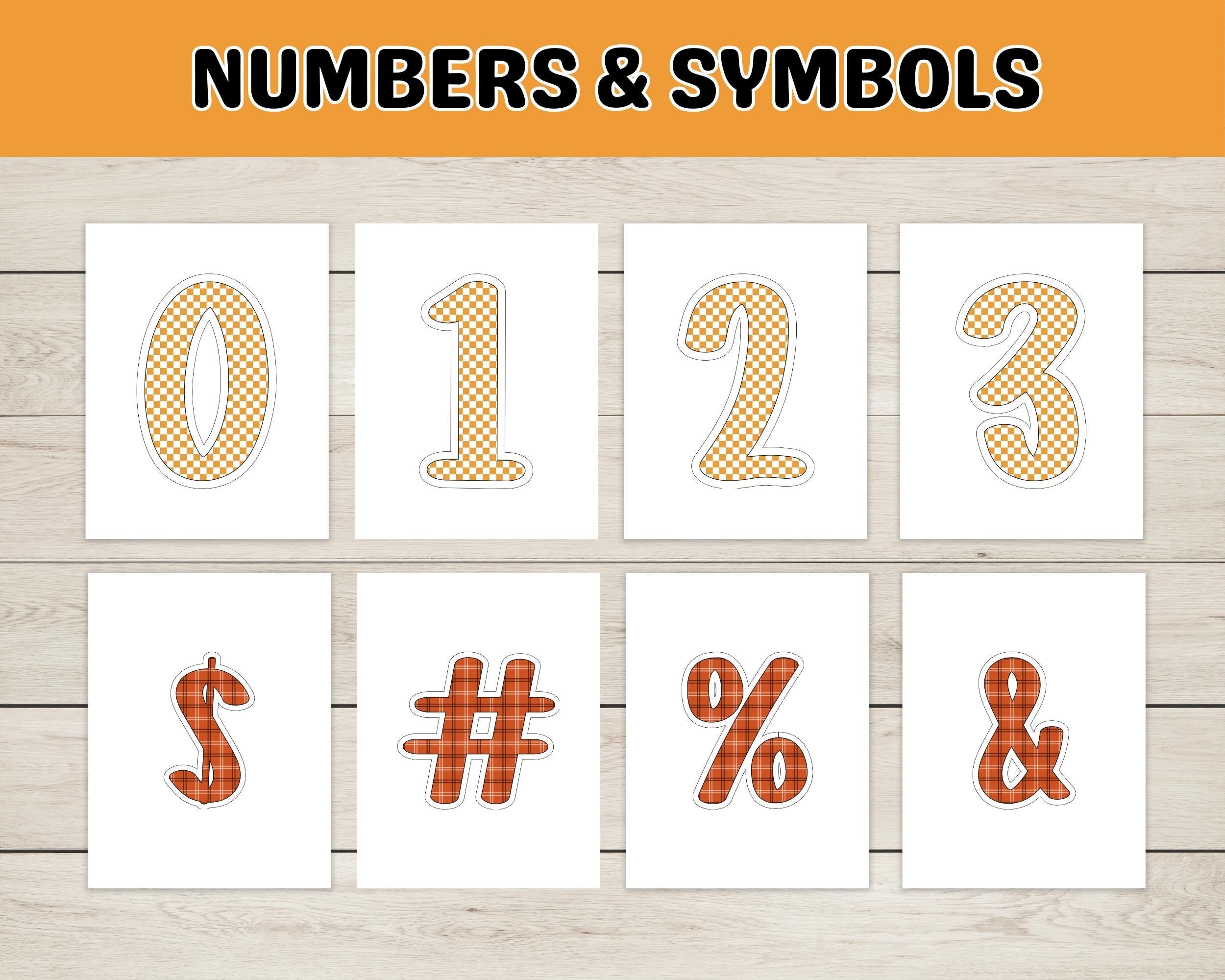 Bulletin Board A-Z Letters, Printable Classroom Door Decorations ...