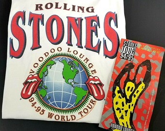Vintage Rolling Stones Voodoo Lounge 1994 -1995 World Tour Concert