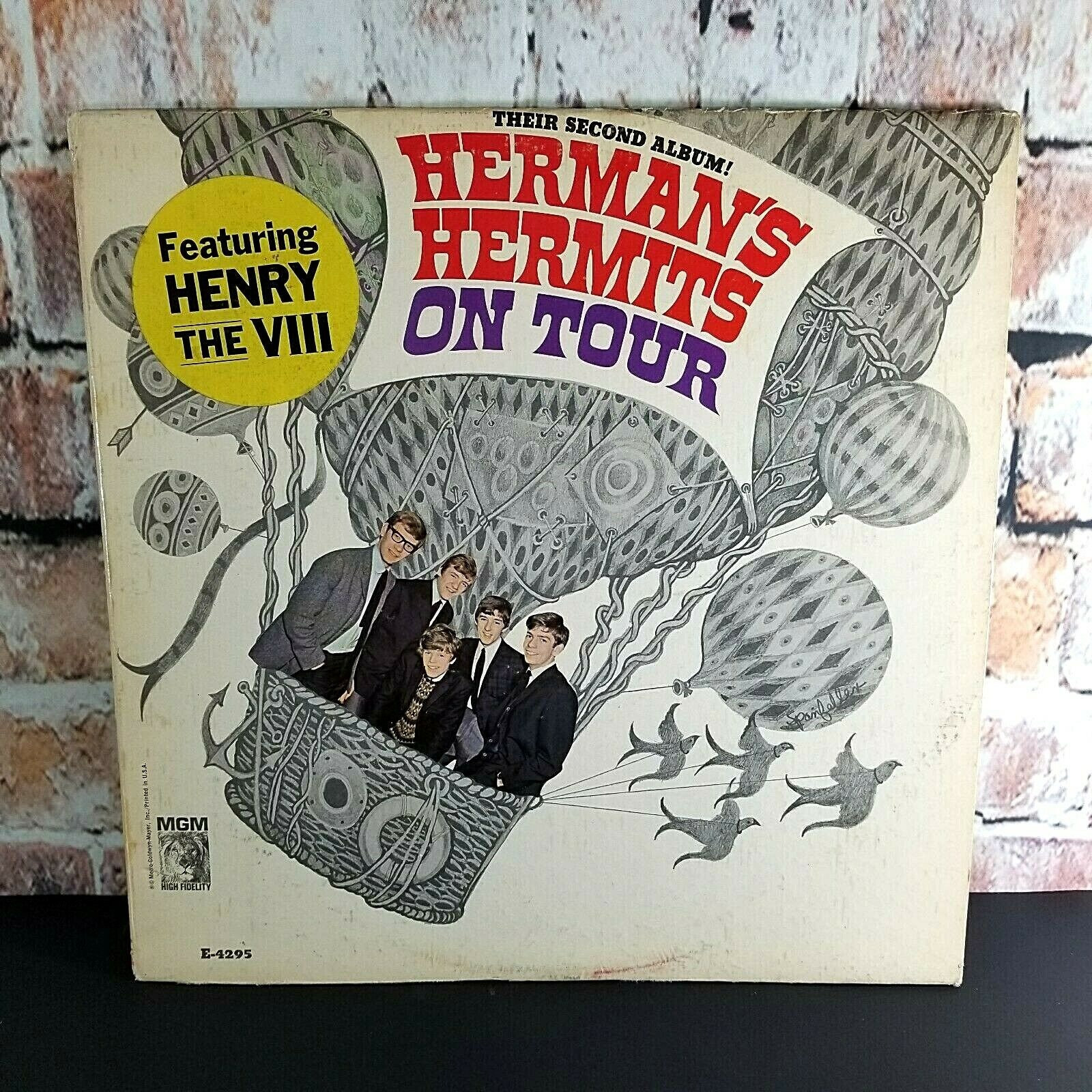 herman's hermits on tour vinyl