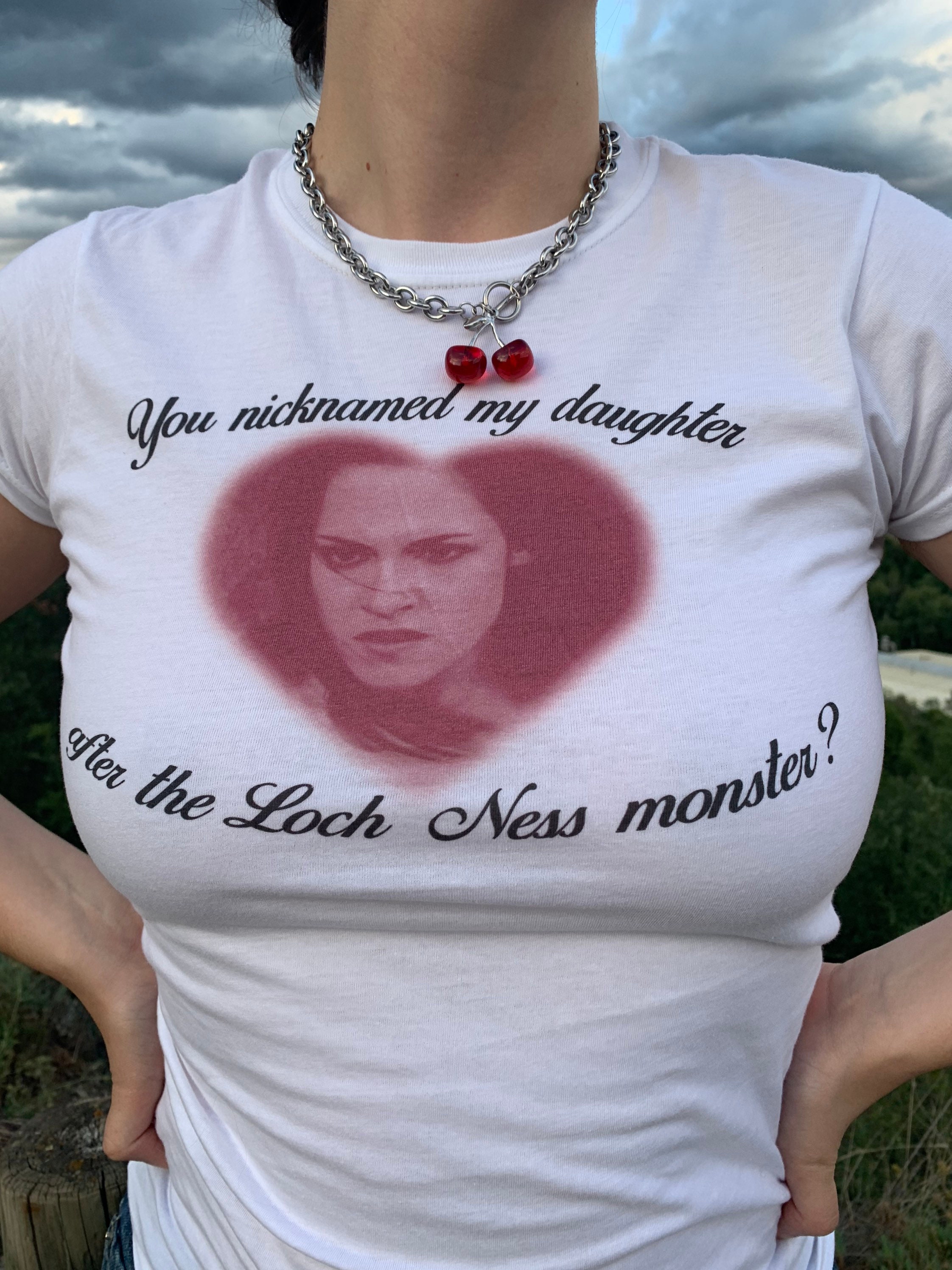 You nicknamed my daughter after the Loch Ness monster tee |  Bella Sw…