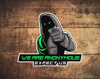 We are Anonymous   stickers