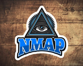 Cyber Security - Hacker - NMAP   stickers