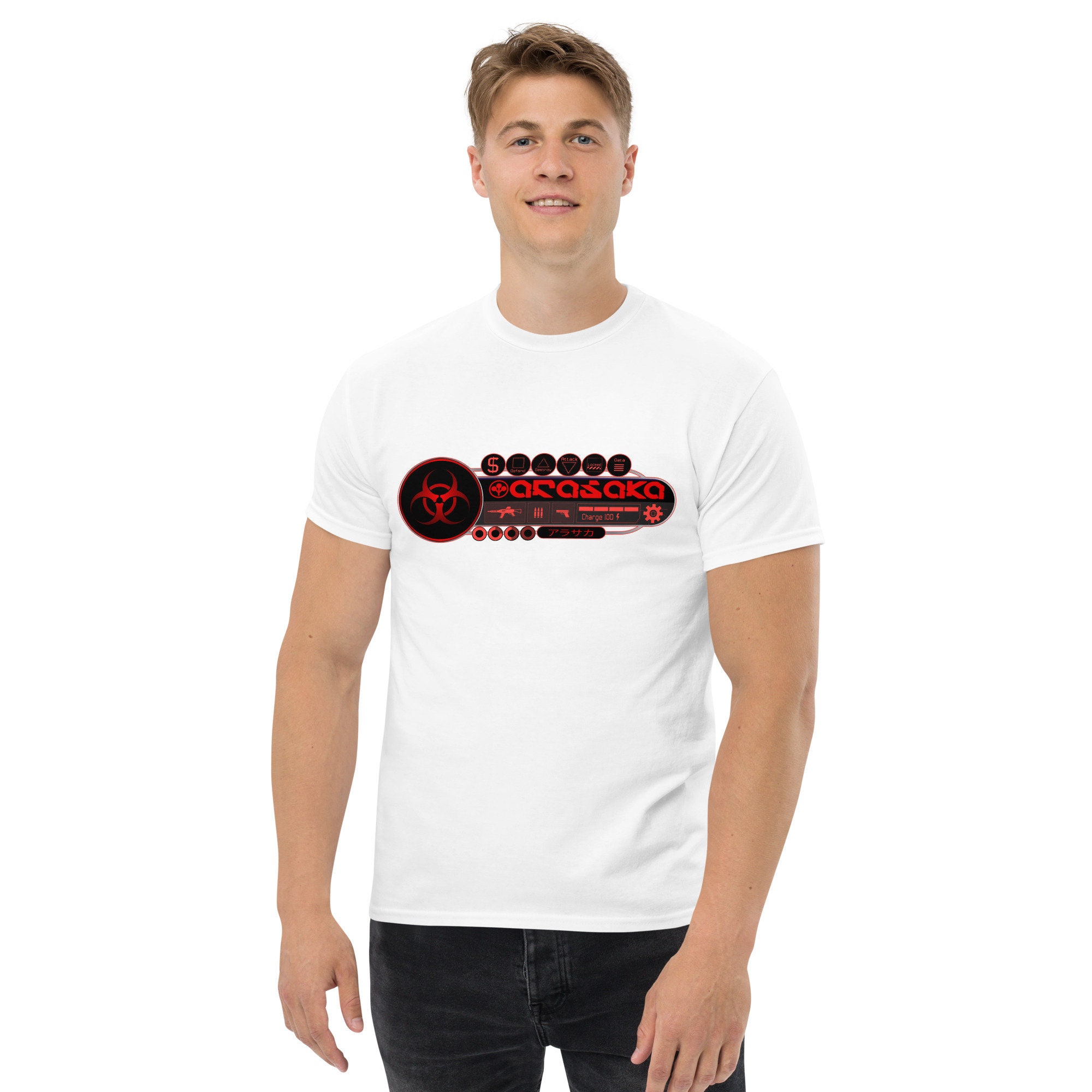 Cyberpunk - Arasaka Corporation アラサカ社 - in Red V2men's
