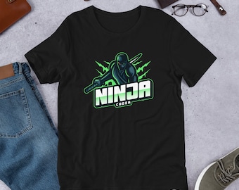 Ninja Coder Short-Sleeve Unisex T-Shirt