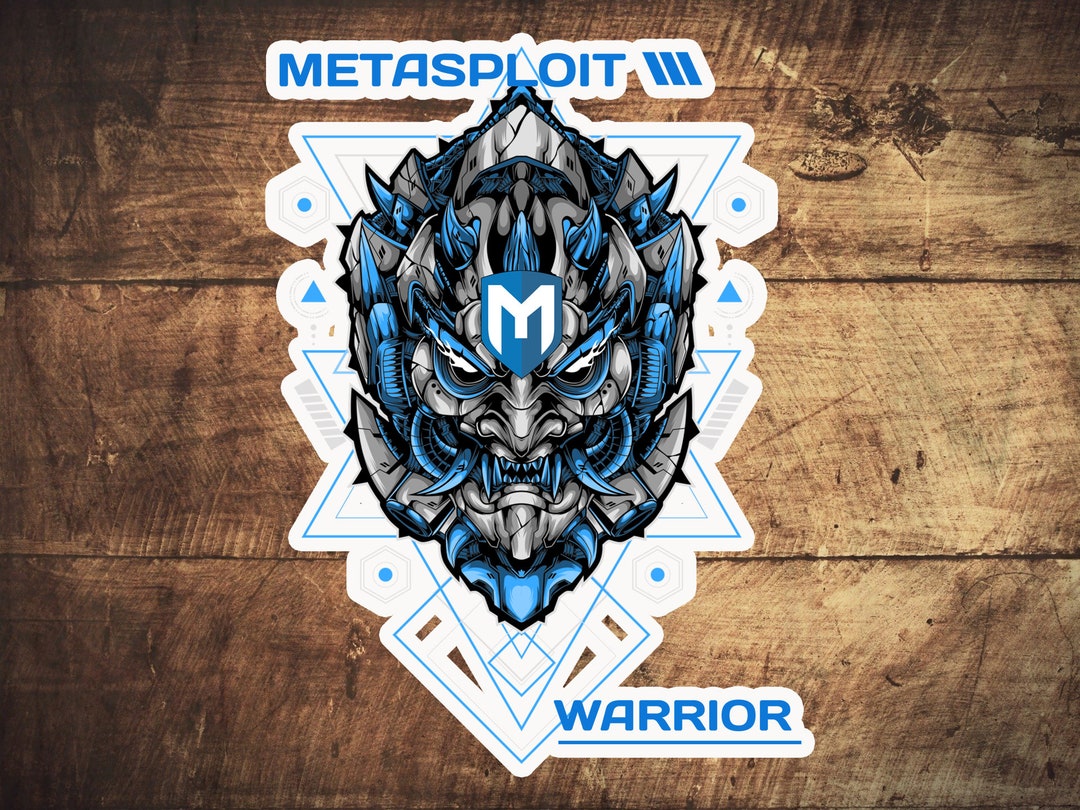 Metasploit Sticker Cyber Security Metasploit Warrior 1 Stickers - Etsy