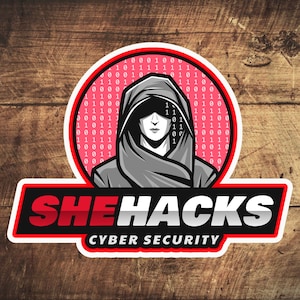 Cyber Security - She Hacks   stickers