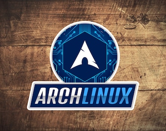 Cyber Security - Arch Linux Aufkleber