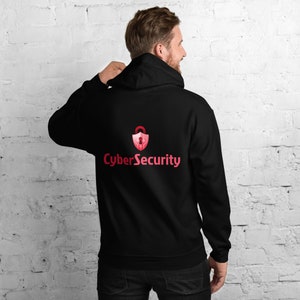 Cyber Security Lock Rot Unisex Hoodie