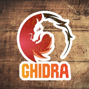 Cyber Security - NSA - Ghidra - Reverse Engineering tool   stickers