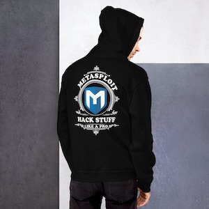 Metasploit - Hackuj rzeczy jak profesjonalista Bluza z kapturem unisex