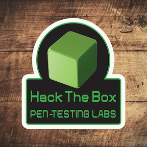 Hack the Box - Stift Testlabore Aufkleber