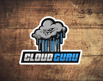 Cloud Computing - Cloud Guru Aufkleber