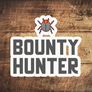 Cyber security - Bounty hunter   stickers