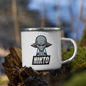 Cyber Security - Hacker - Nikto - Vulnerability scanner Enamel Mug