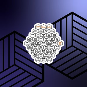 Cyber Security - Hacker HTTP Status Codes stickers