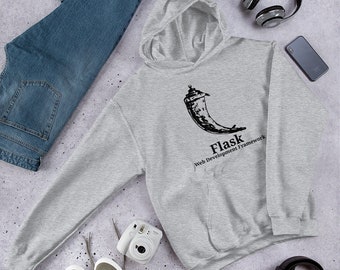 Flask Web Development Framework Unisex Hoodie