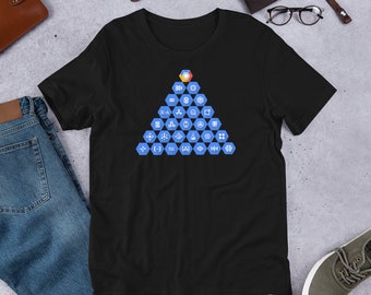 Google cloud Elements Pyramid Short-Sleeve Unisex T-Shirt
