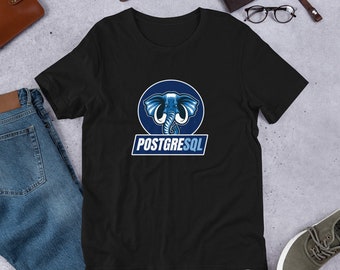 Postgresql Database Short-Sleeve Unisex T-Shirt
