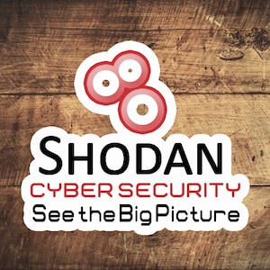 Cyber Security - Shodan - See the Big Picture stickers