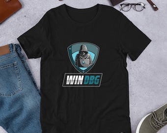 Cyber Security - Hacker - WinDBG - Debugger for Windows - Reverse Engineer Short-Sleeve Unisex T-Shirt