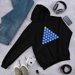 Cloud Computing - Google Cloud Elements - Pyramid Unisex Hoodie