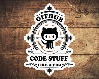 Github - Code Stuff Like a Pro   stickers