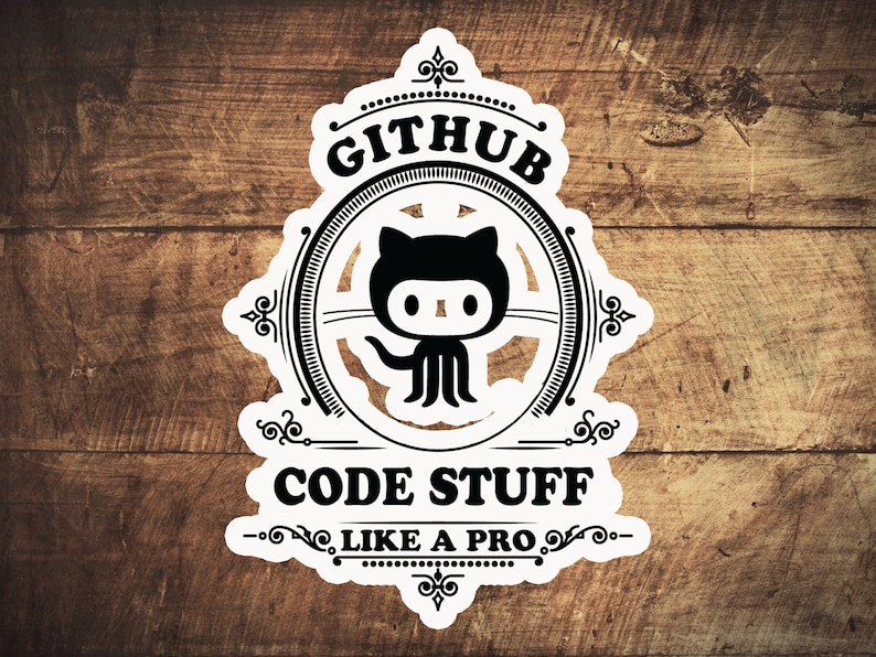 Github - Code Stuff Like a Pro autocollants image 1
