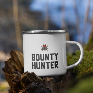 Cyber Security Bounty Hunter Enamel Mug