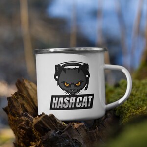 Cyber Security - Hacker - Hashcat - Password Cracking Enamel Mug