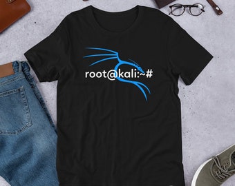 Kali Linux Root User Short-Sleeve Unisex T-Shirt